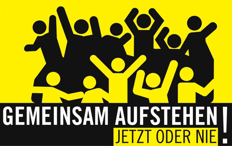 Alle Aufstehen Die Etwas Gemeinsam Haben Gemeinsam Aufstehen! Jetzt oder Nie! | Amnesty International Österreich