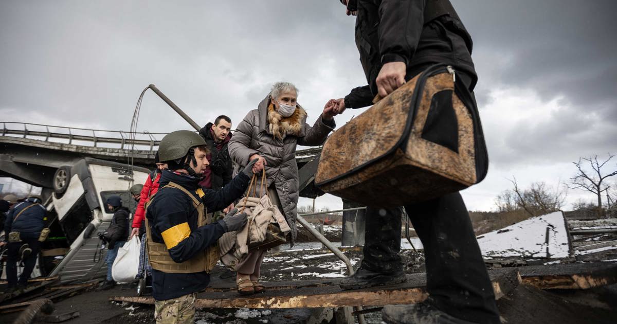 Ukraine: Zivilist*innen an der Flucht gehindert – neue Zeug ...